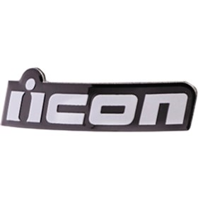 Icon Domain Replacement Metallic Badge