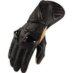 Icon Hypersport Pro Long Leather Gloves