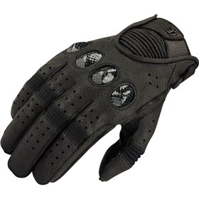 Icon Outdrive Vented Leather Gloves