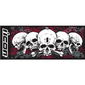 Icon Skull Large Absorbant Pit Mat