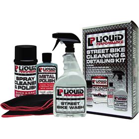 Liquid Performance Street Bike Cleaning and Detailing Kit