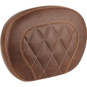 Mustang Diamond Stitch Setback Sissy Bar Pad For Medallion Style Bar