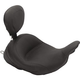 Mustang LowDown Vintage Solo Seat With Backrest