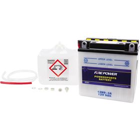 Fire Power 12N9-3A 12V Standard Battery With Acid Pack
