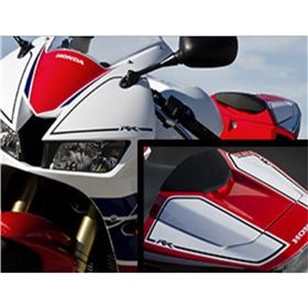 Honda Racing Number Plate Sticker