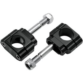 Renthal Rubber-Mounted Clamps with 5mm Offset