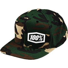 100 Percent Machine Camo Snapback Hat