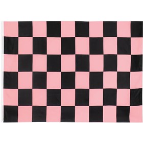 Stiffy Legal Black/Pink Checkered Replacement Flag