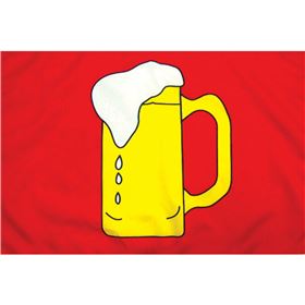 Stiffy Legal Beer Mug Replacement Flag