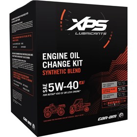 Can-Am Accessories XPS 4T 5W40 Synthetic Blend Oil Change Kit For Rotax 450 Or Less Engine
