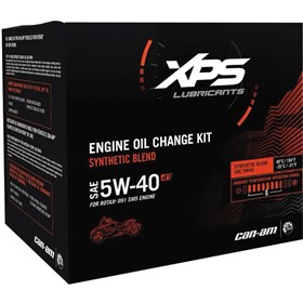 Can-Am Accessories XPS 4T 5W40 Synthetic Blend Oil Change Kit For Rotax 991 SM5 Engine