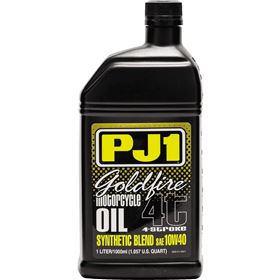 PJ1 Goldfire 4T 10W40 Synthetic Blend Motor Oil