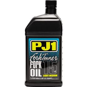 PJ1 Gold Series 15W Lite/Medium Fork Tuner Oil