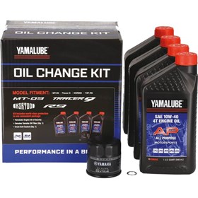 Yamalube Yamaha MT-09 Tracer 9 R9 10W40 Oil Change Kit