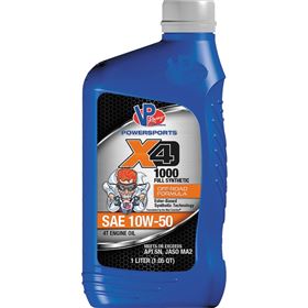 VP Racing X4-1000 10W50 Full Synthetic Oil