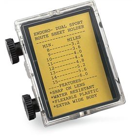 Enduro Engineering Side Load Route Sheet Holder Black - Dual Sport (14-053)