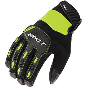 Joe Rocket Velocity 3.0 Hi-Viz Textile Gloves
