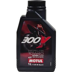 Motul 300V Ester Synthetic Oil 10W40