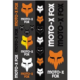 Fox Racing Heritage Track Pack Sticker Pack