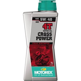 Motorex Cross Power 4T Full Synthetic  5W40 Oil