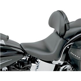 Saddlemen Heels Down Solo Seat With Backrest