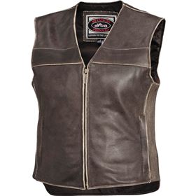 River Road Drifter Women's Leather Vest