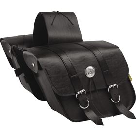 Willie And Max Deluxe Compact Slant Saddlebags