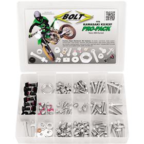 Bolt Hardware Kawasaki KX/KXF Pro-Pack Hardware Kit