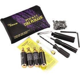 Stop & Go Tubeless Tire Plugger Kit With CO2