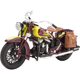 New Ray Toys Indian Sport Scout 1934 1:12 Scale Motorcycle Replica