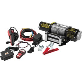 Quadboss 5,000 lbs Winch With Wire Cable