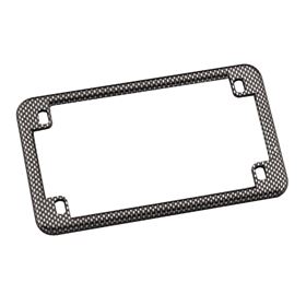 Biker's Choice Carbon Fiber Look-a-Like License Plate Frame