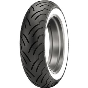 Dunlop American Elite Wide White Wall Rear Tire