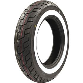 Dunlop D404 Wide White Wall Rear Tire