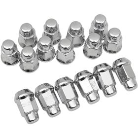 ITP 12mm x 1.25 60° Tapered Base With 17mm Head Lug Nut Box Of 16