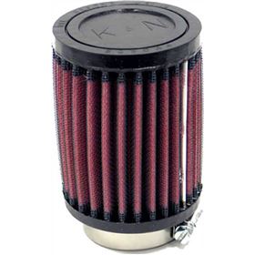 K&N Universal Round Straight Air Filter - 1 7/8