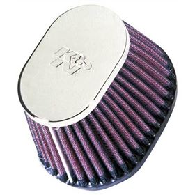 K&N Universal Oval Air Filter - 2 1/8