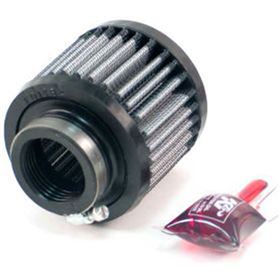 K&N Universal Round Straight Air Filter - 1 3/8
