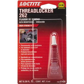 Loctite High Strength 262 Red Threadlocker