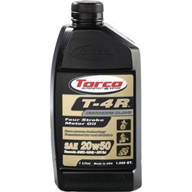 Torco T-4R 20W50 Synthetic/Petroleum Blend Oil