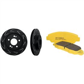 EBC BSD Blade Rotor And Yellow Brake Pad Kit