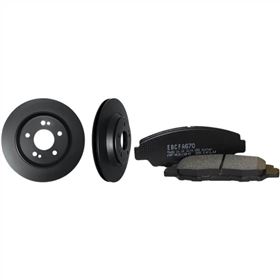 EBC Rotor And Organic Brake Pad Kit