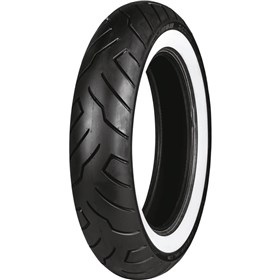 Shinko SR999 Long Haul Reinforced White Wall Front Tire | ChapMoto.com