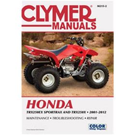 Clymer ATV Manual - Honda TRX250EX Sportrax