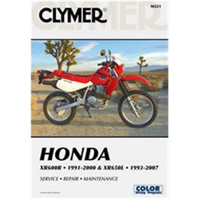 Clymer Dirt Bike Manual - Honda XR600R & XR650L