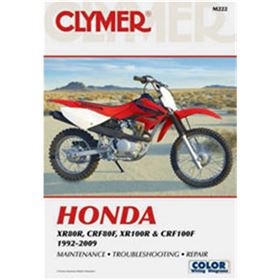Clymer Dirt Bike Manual - Honda XR80R, CRF80F, XR100R & CRF100F