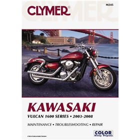 Clymer Street Bike Manual - Kawasaki Vulcan 1600 Series