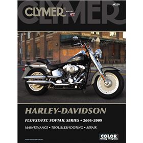 Clymer Street Bike Manual - Harley-Davidson FLS/FXS/FXC Softail Series