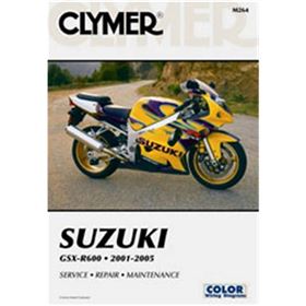 Clymer Street Bike Manual - Suzuki GSX-R600 2001-2005