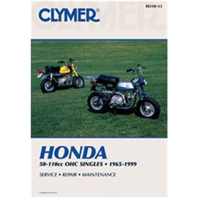 Clymer Dirt/Street Bike Manual - Honda 50-110cc OHC Singles